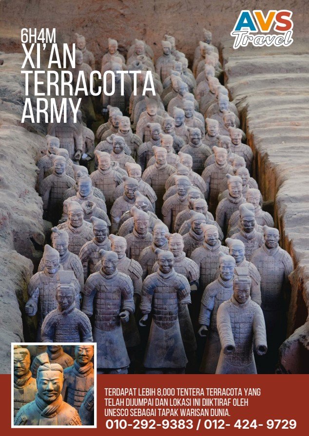 6D4N Xi'an Terracotta Army